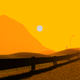 A screenshot of Exit 19, one of the games in Ambient Mixtape 16.